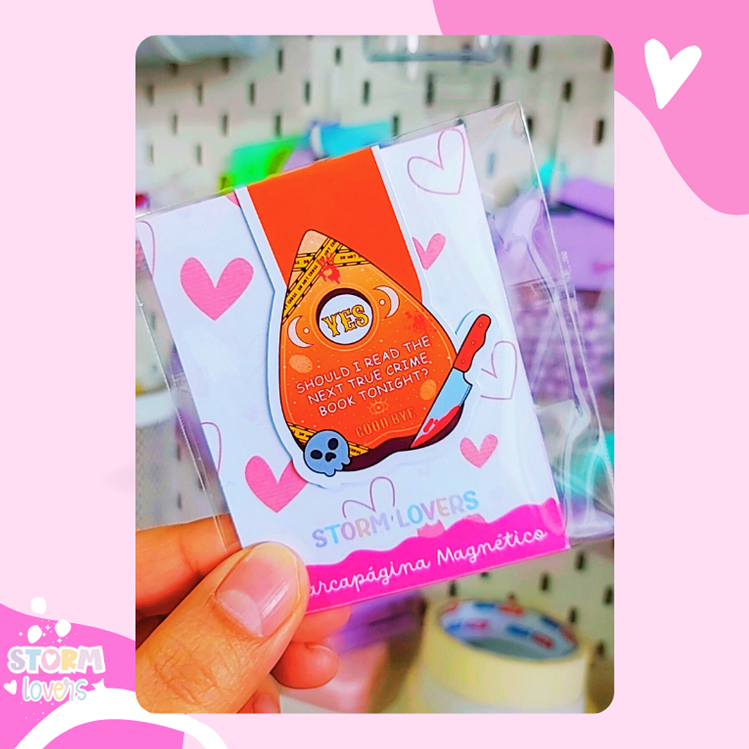 Marcapáginas Magnéticos |  Ouija True Crime 1