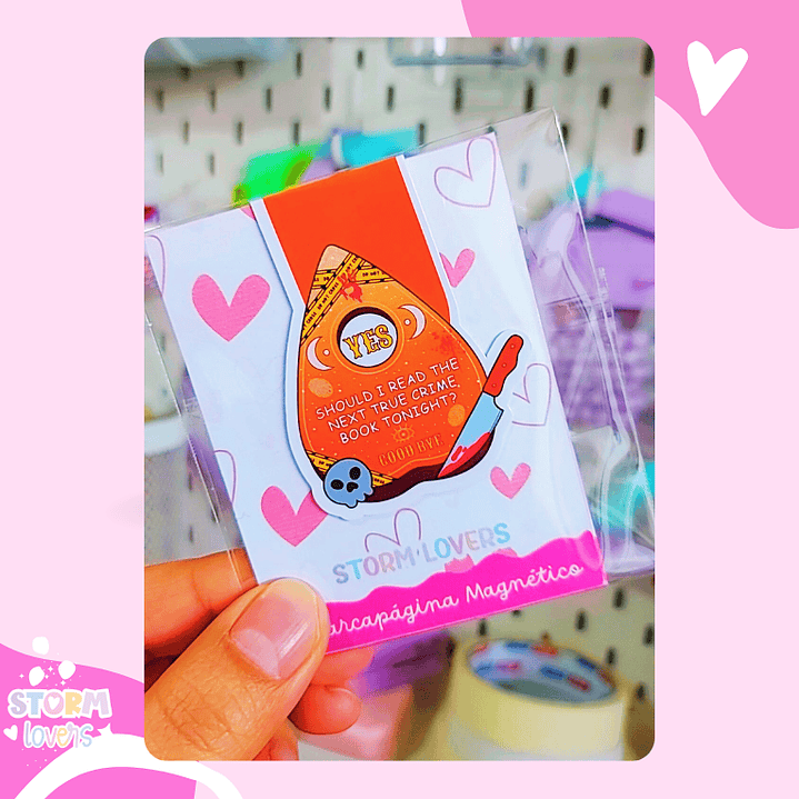 Marcapáginas Magnéticos |  Ouija True Crime 1