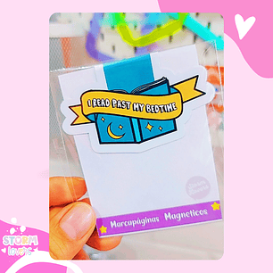 Marcapáginas Magnéticos |  Bed Time