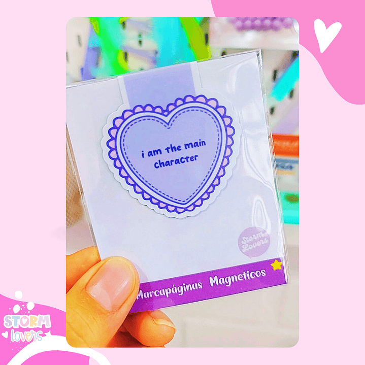 Marcapáginas Magnéticos |  Main Character 1