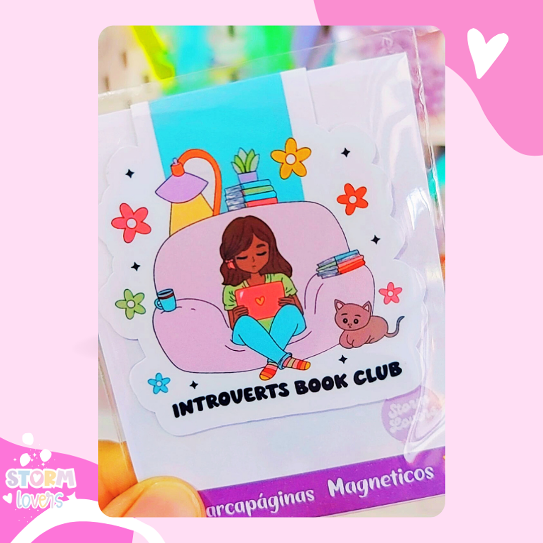 Marcapáginas Magnéticos |  Introverts Book 1