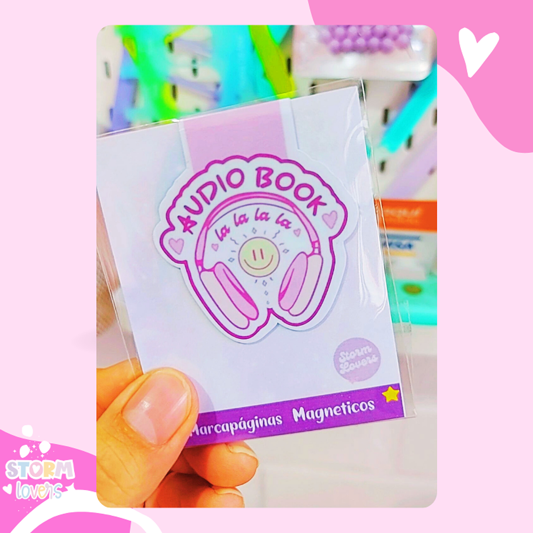Marcapáginas Magnéticos |  Book Audio 1