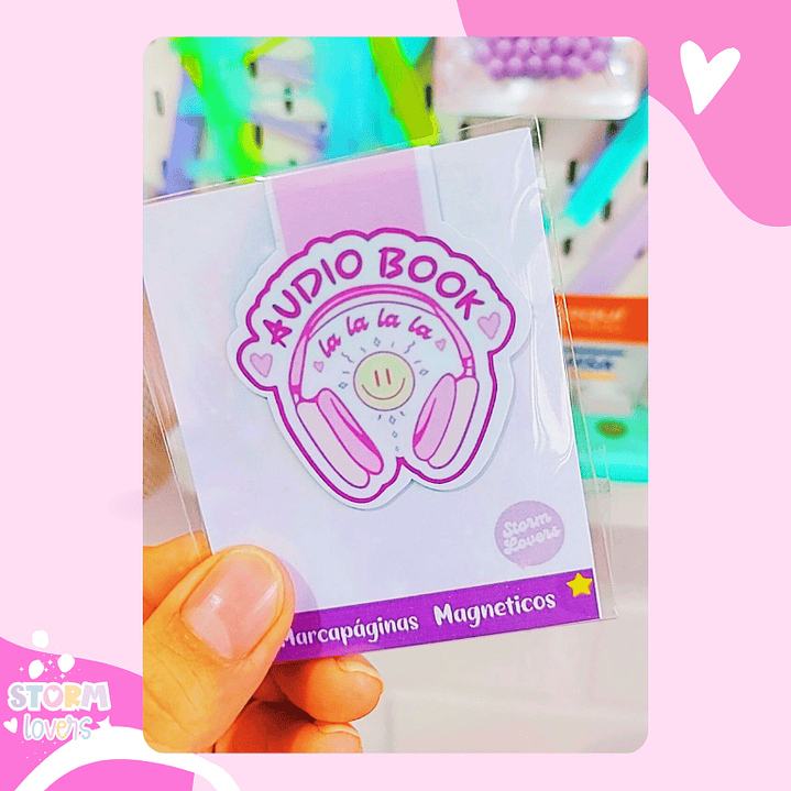 Marcapáginas Magnéticos |  Book Audio 1