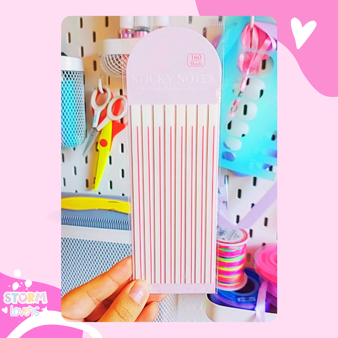 Sticky Notes Lineas 3