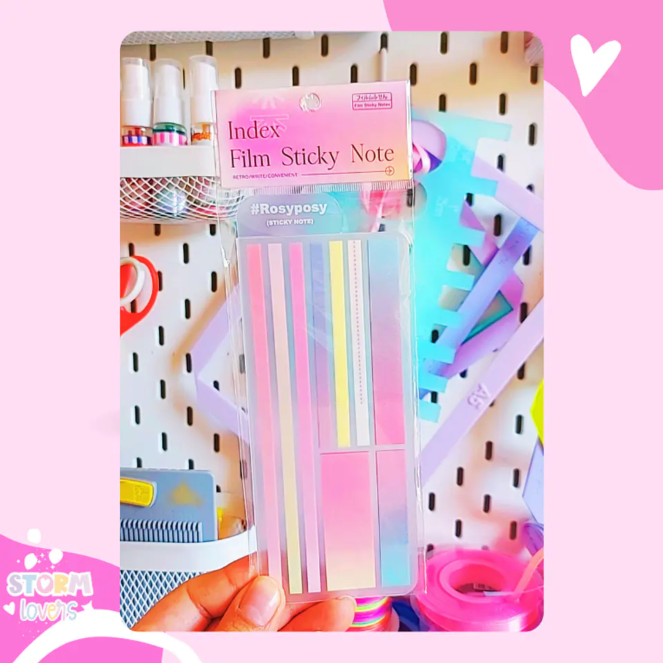 Sticky Notes Rosy Posy  1