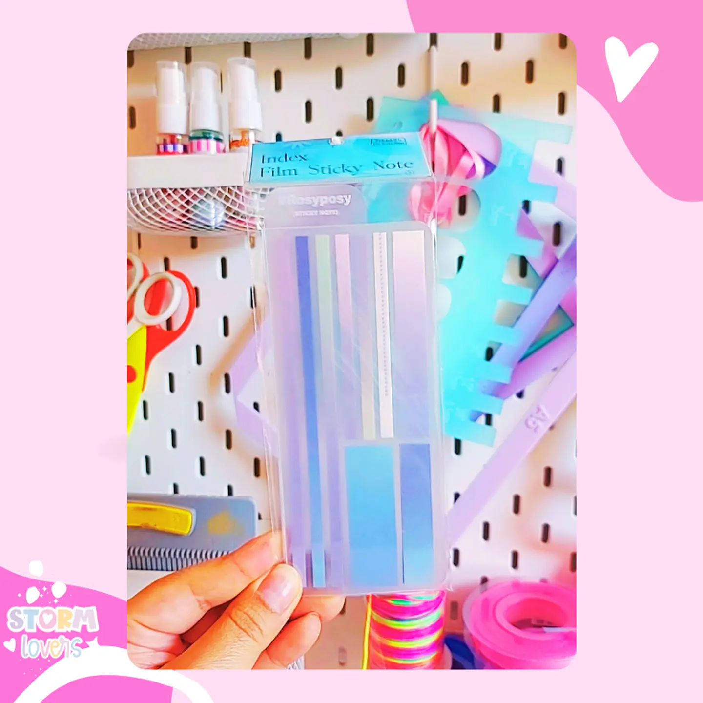 Sticky Notes Rosy Posy  2