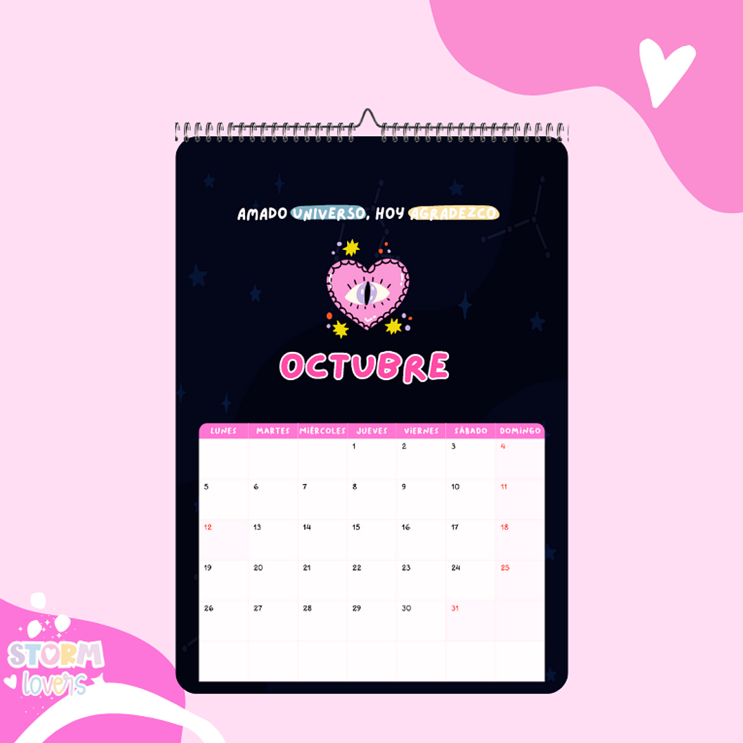 Calendario de Pared  5