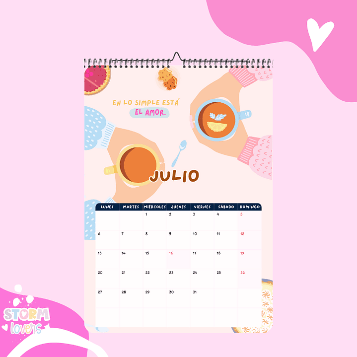 Calendario de Pared  4