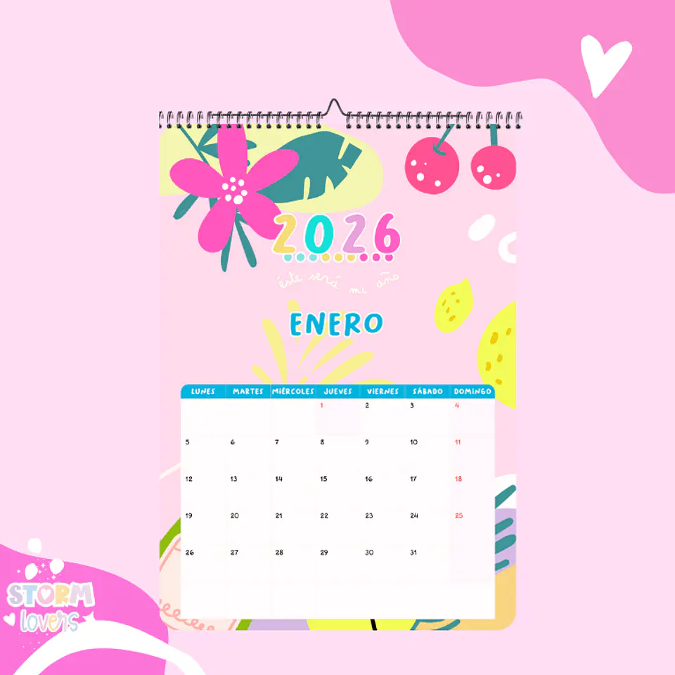 Calendario de Pared  1