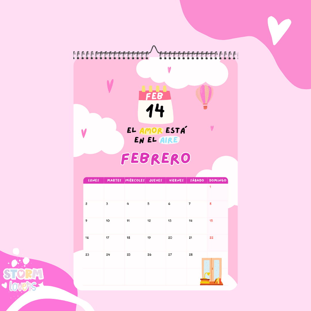 Calendario de Pared  2