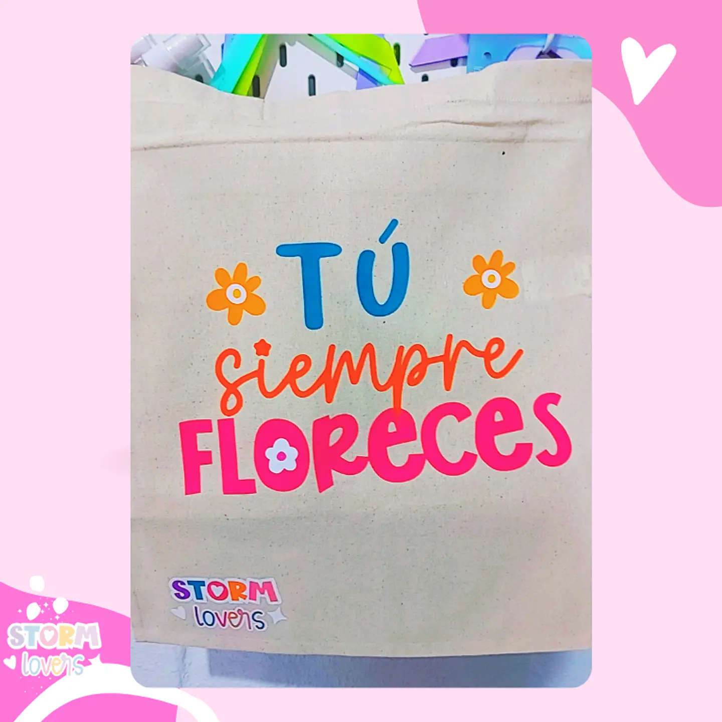 Tote Bags Floreces 1