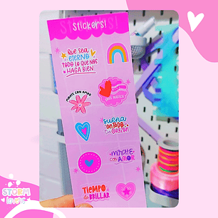 Laminas Stickers 15x6 Sueña