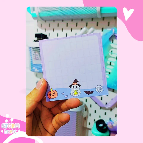 Taco de Notas (9X9) Halloween