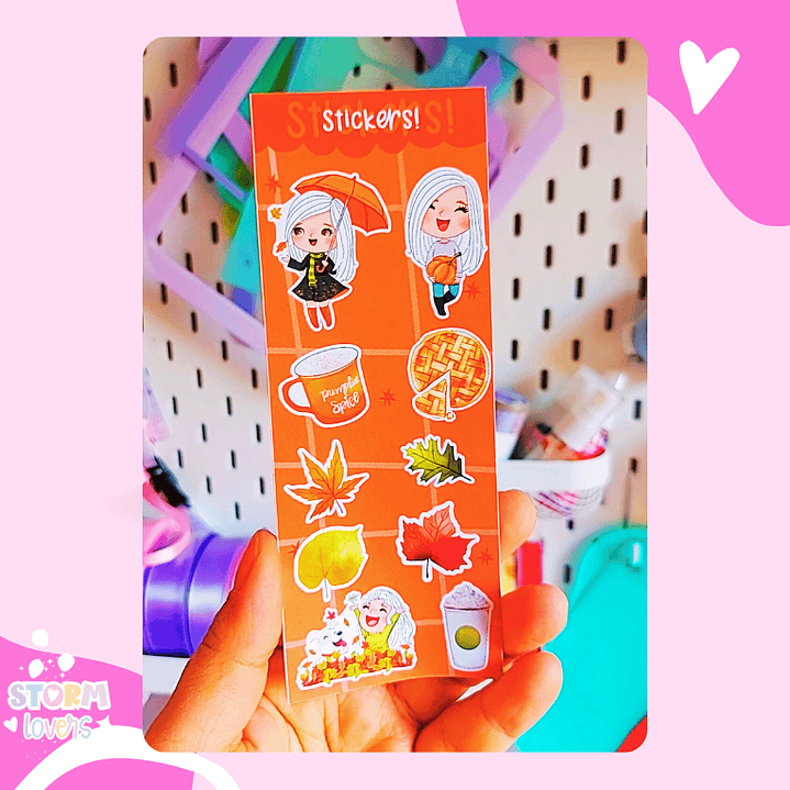 Laminas Stickers 15x6 Otoño Girl -02 1