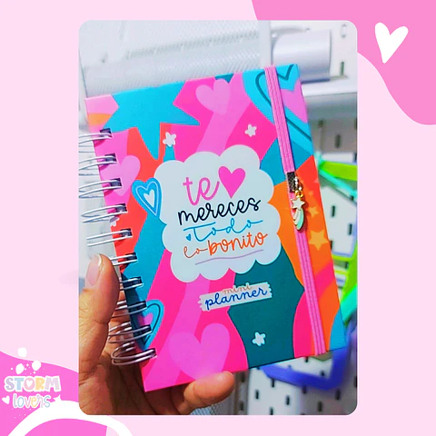 Mini Planner "Te mereces"