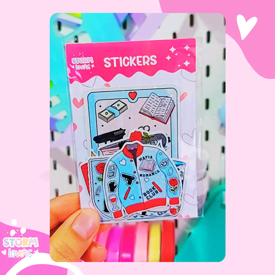 Set Stickers Book Mafia 1