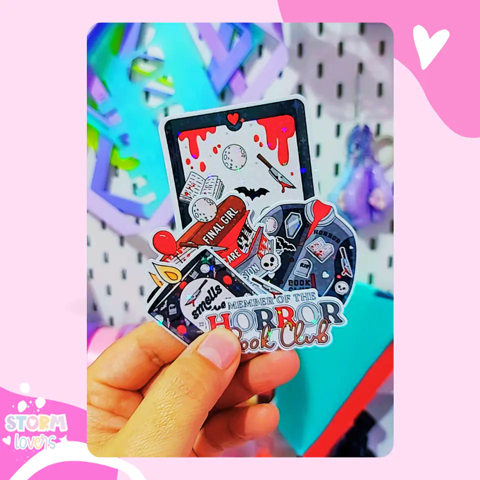 Set Stickers Book Terror 2