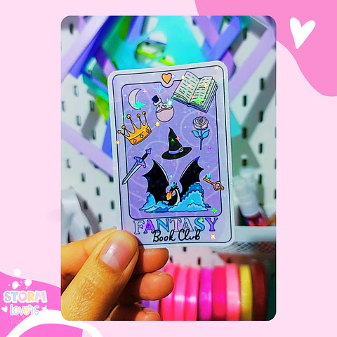Stickers Tarot Book Fantasy