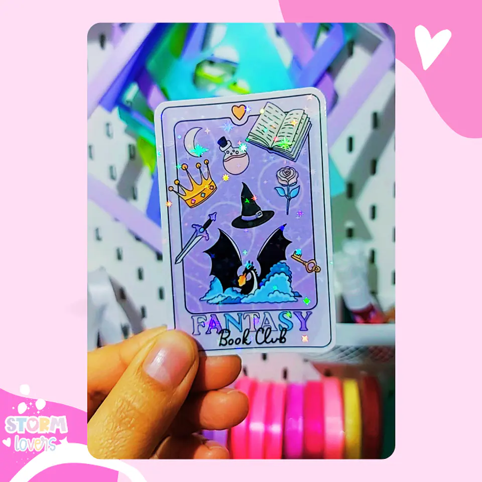 Stickers Tarot Book Fantasy 1