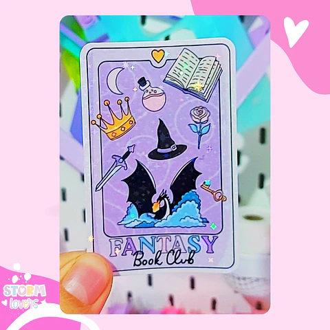 Stickers Tarot Book Fantasy