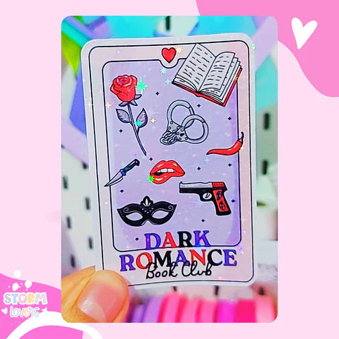 Stickers Tarot Book Dark Romance