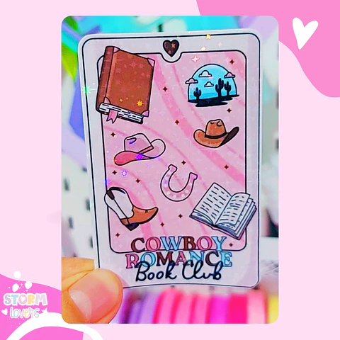 Stickers Tarot Book Cowboy