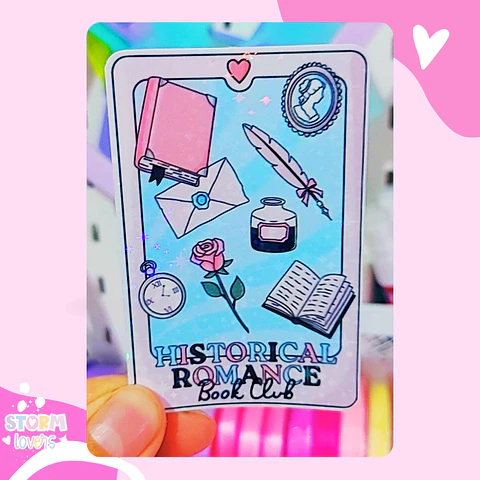 Stickers Tarot Book Historical