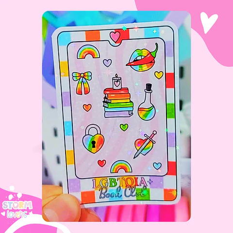 Stickers Tarot Book LGBT