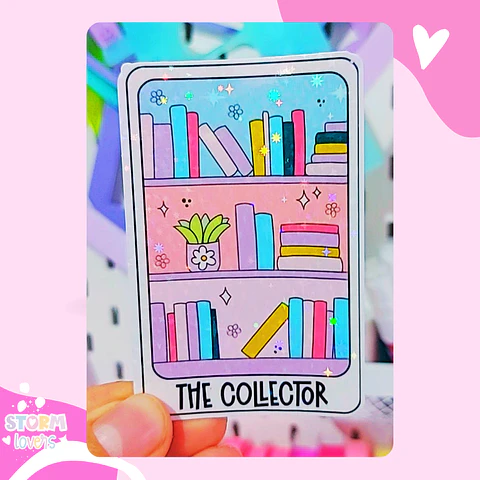 Stickers Tarot Book The Collector