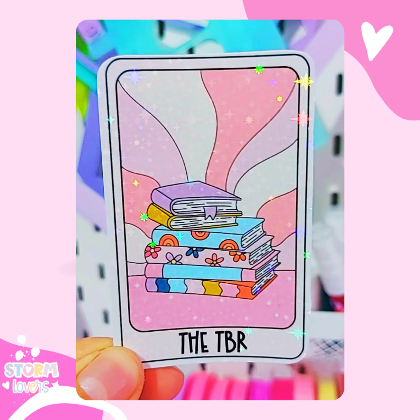 Stickers Tarot Book The TBR 1