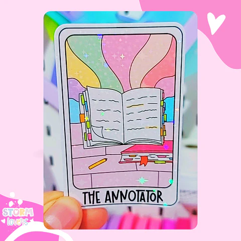 Stickers Tarot Book The Annotator