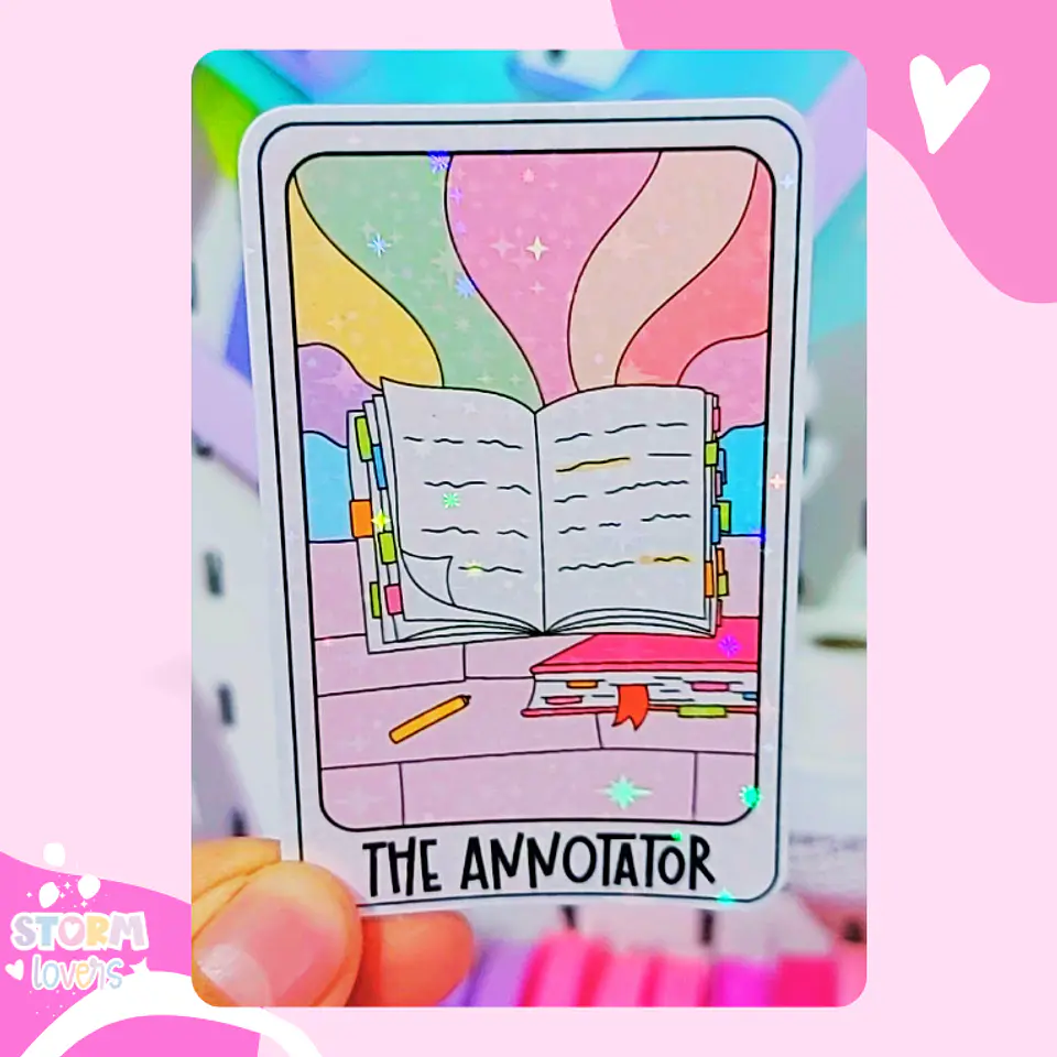 Stickers Tarot Book The Annotator 1