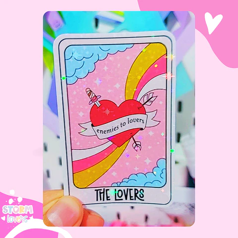 Stickers Tarot Book The Lovers