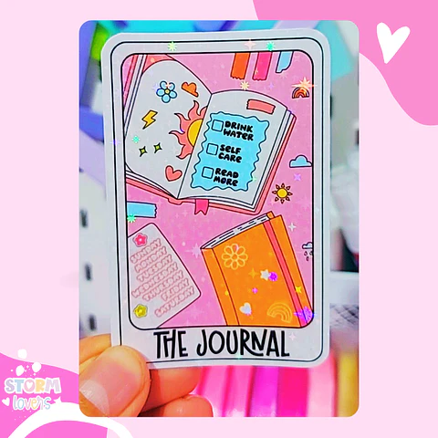 Stickers Tarot Book The Journal
