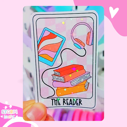 Stickers Tarot Book The Reader
