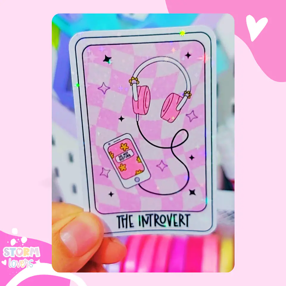 Stickers Tarot Book The Introvert 1