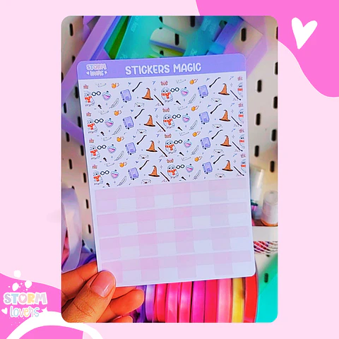 Laminas Stickers Magic HP