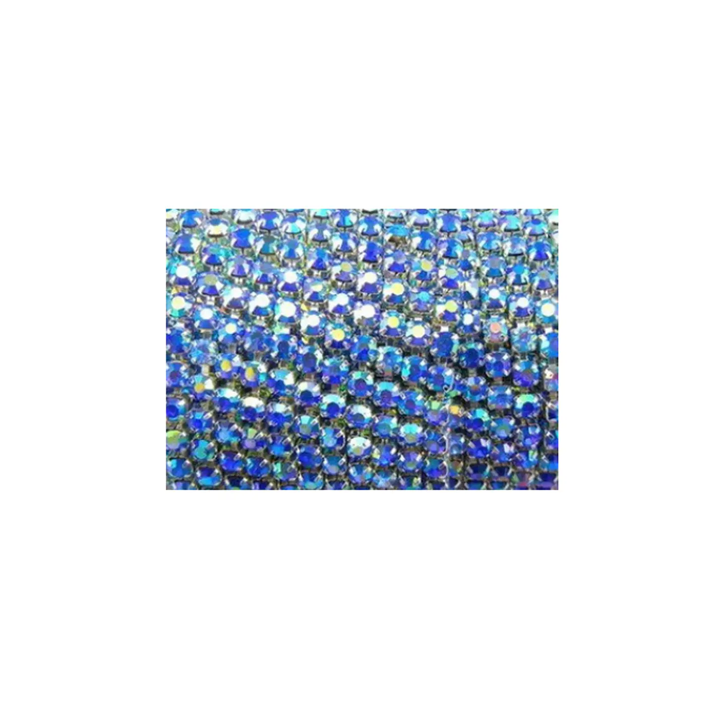 Cadena Plateada Sapphire Tornasol 1