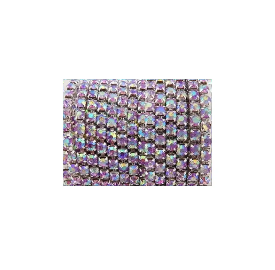 Cadena Plateada violet tornasol 1