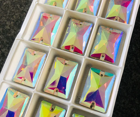 Crystal Rectangular Tornasol