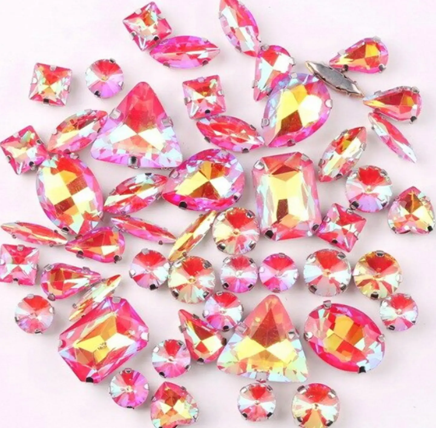 MIX Cristales engarzados AB 10