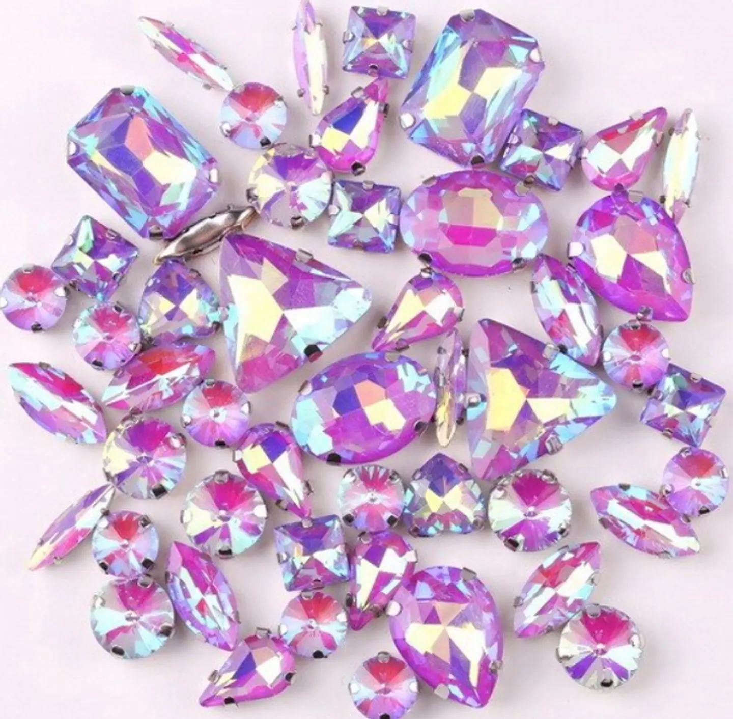 MIX Cristales engarzados AB 7