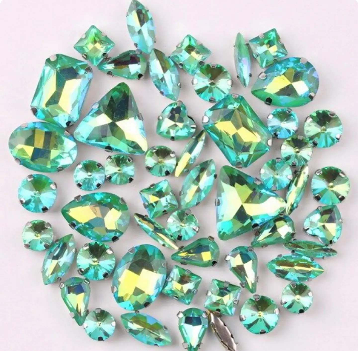 MIX Cristales engarzados AB 5