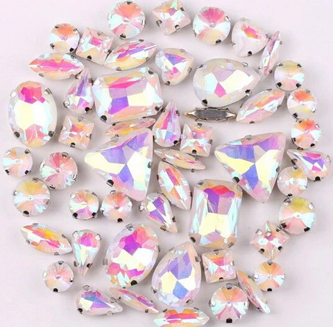 MIX Cristales engarzados AB