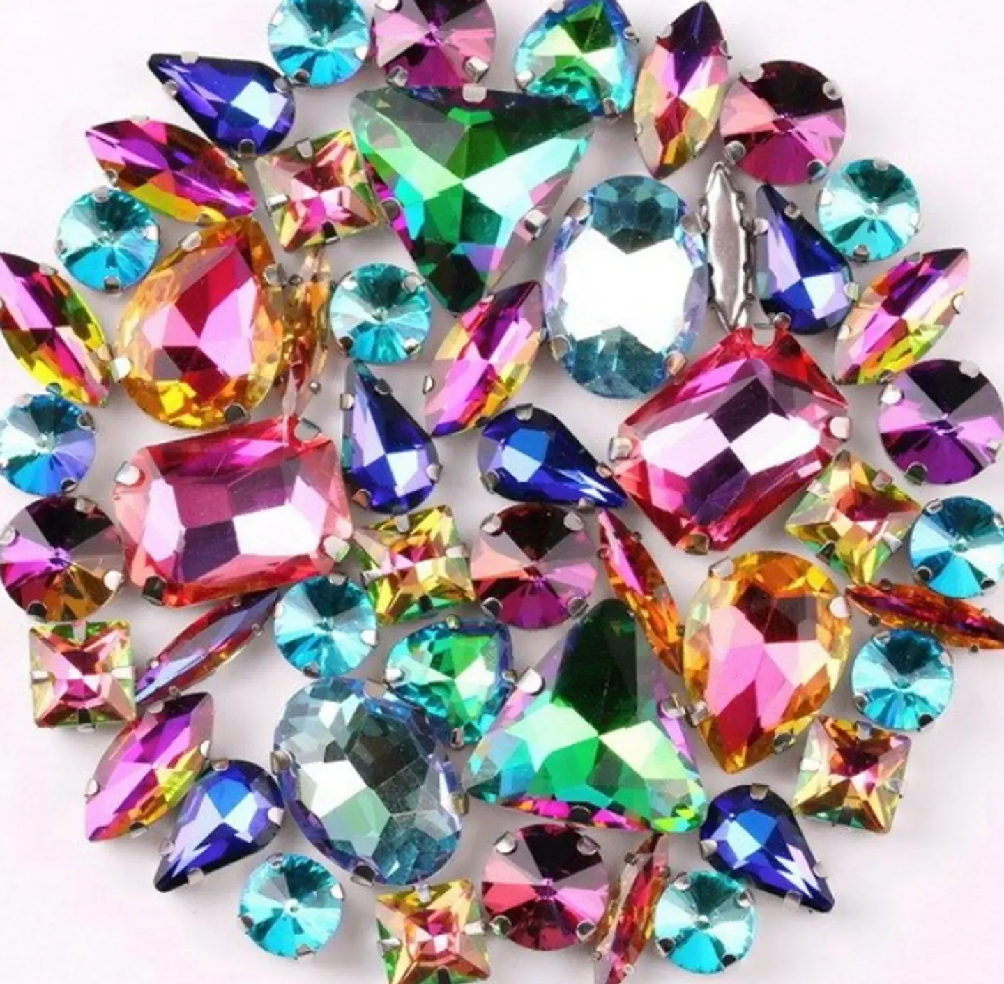 MIX Cristales engarzados  21