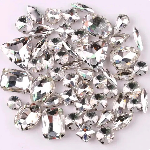 MIX Cristales engarzados 