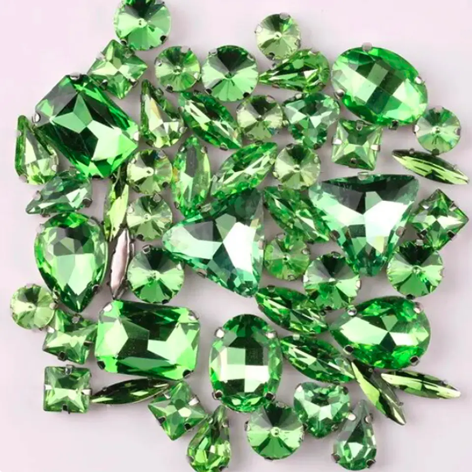 MIX Cristales engarzados  19