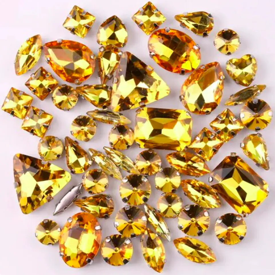 MIX Cristales engarzados  26