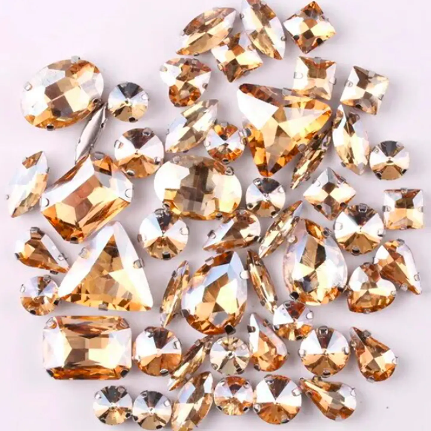 MIX Cristales engarzados  9