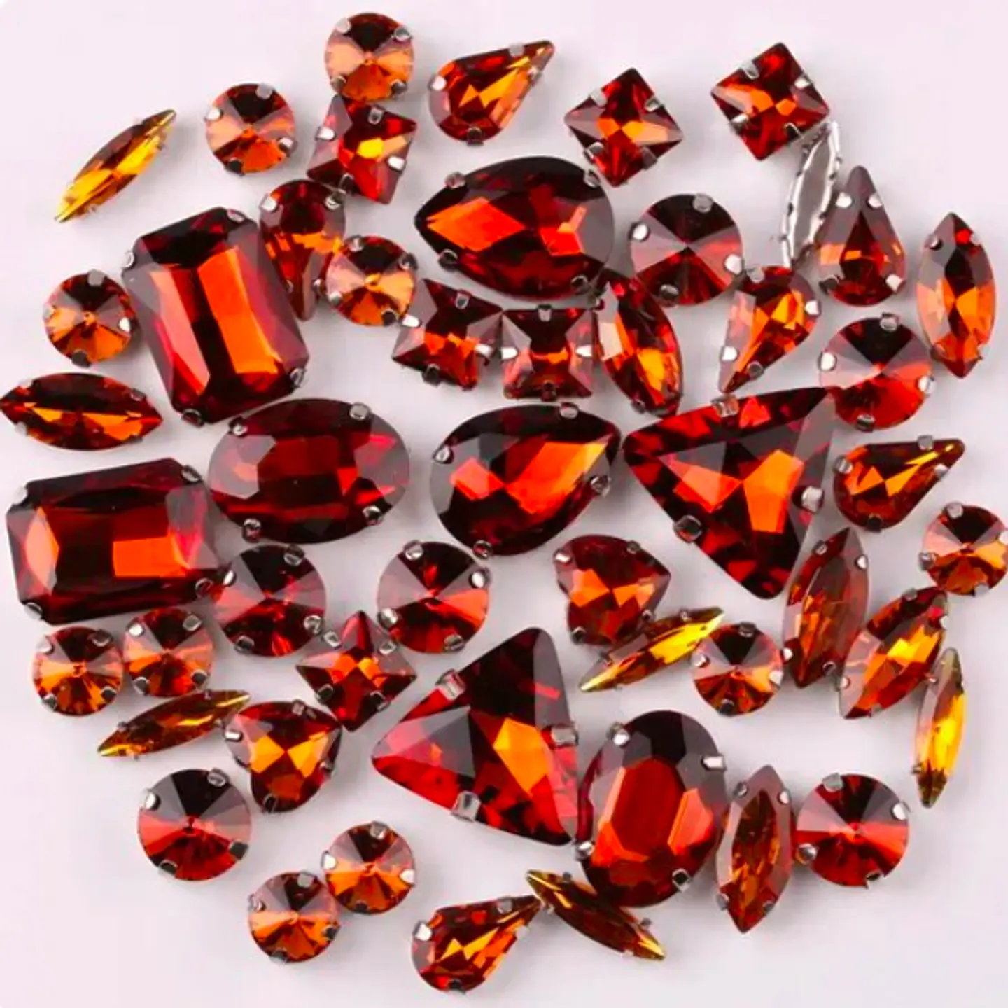 MIX Cristales engarzados  25